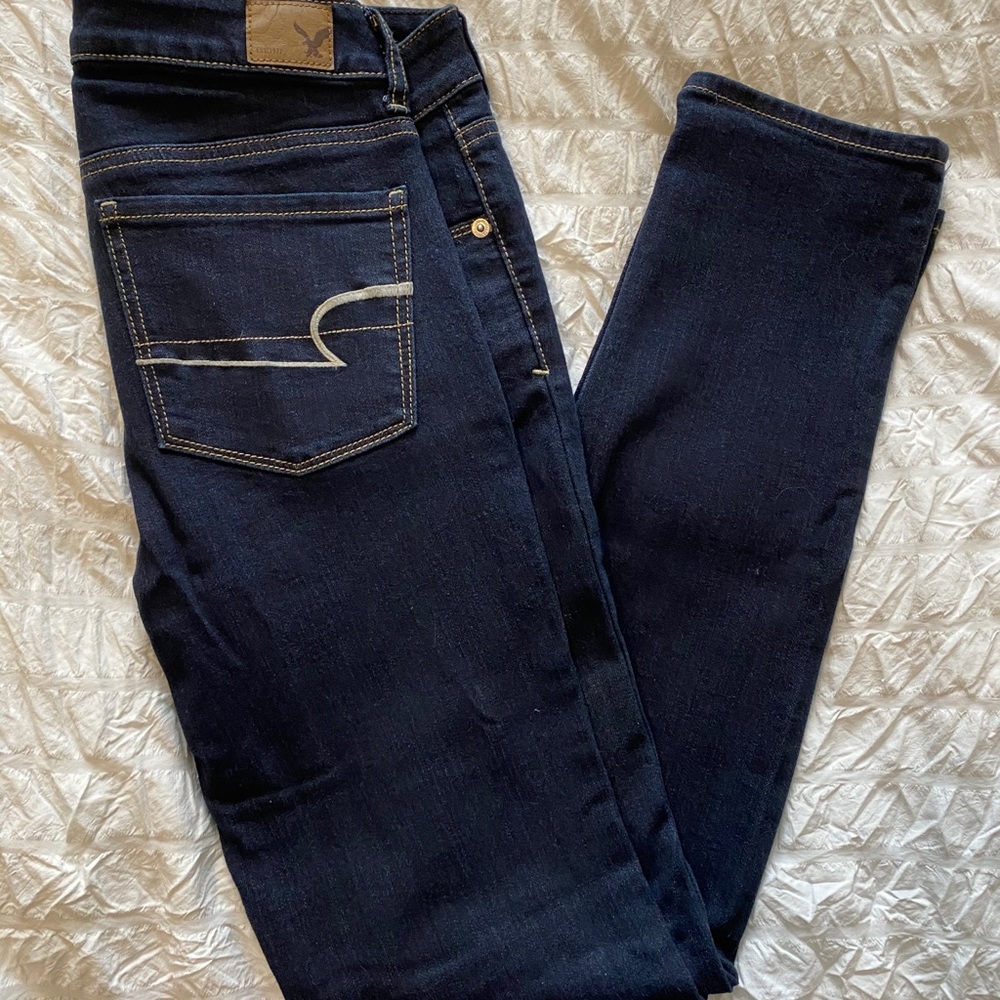 AE skinny super stretch denim